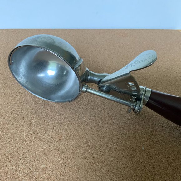Vintage Shore Craft Ice Cream Scoop Stainless Bakelite Handle - Picture 10 of 16